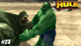 The Incredible Hulk: Ultimate Destruction - PS2 Gameplay Playthrough 1080p (PCSX2) PART 23