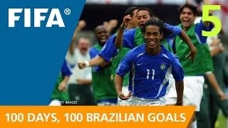 100 Great Brazilian Goals: #5 Ronaldinho (Korea/Japan 2002)