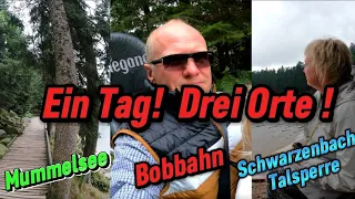 We visit three places in the Black Forest in one day 😉 Mummelsee, Bobbahn and Schwarzenbach dam