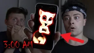 *SCARY* DO NOT CALL TALKING ANGELA AT 3 AM! (I LOST MY VOICE)