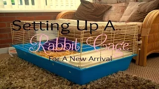 Setting Up A Rabbit Cage For A New Arrival | RosieBunneh