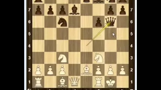 Уроки шахмат - Гамбит Дамиано  3