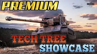 PREMIUM TECH TREE SHOWCASE || x2 Silver Boosters Activated || World of Tanks: Mercenaries (3,200WN8)