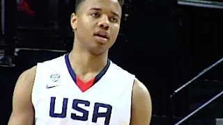 Markelle Fultz '16 : DeMatha Catholic (Upper Marlboro, Md.) Nike Hoop Summit : Team USA UTR QuickMix