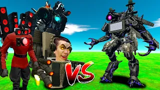 SKIBIDI TOILETS LA ALIANZA vs TRITITAN EN EL SIMULADOR DE BATALLAS EPICAS!! | JehxTp