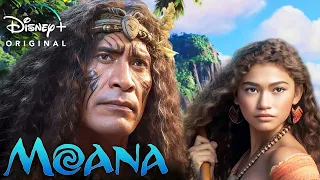 Moana Live Action - Teaser Trailer (2024) Dwayne Johnson & Zendaya Movie | Disney+