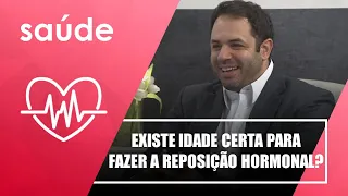 Existe idade certa para fazer a reposição hormonal? Dr. Derek Camargo responde – 22/07/22