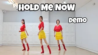 Hold Me NOW - Line Dance (Demo)/Improver/Jonas/Raymond/Roy