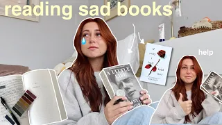 reading sad books 🥲📖 *spoiler free reading vlog*