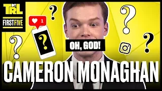 Cameron Monaghan Reveals His Very Unexpected Fashion Icon | First Five | TRL