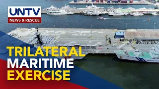 Mga barko ng Japan at US, gagamitin sa first trilateral maritime exercise kasama ang PCG