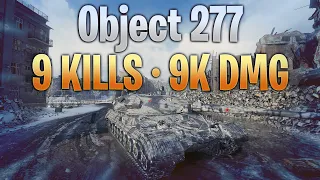 Object 277 - Aggressive! (9 Kills - 9k Dmg)