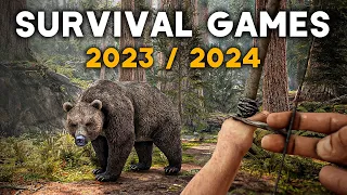 TOP 23 BEST Upcoming SURVIVAL Games of 2023 & 2024