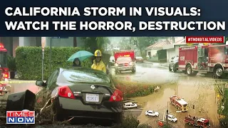 Deadly California Storm in Visuals| Record Rainfall, Over 100 Mudslides| Damage Expected Worth $11Bn