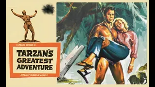 Tarzan's Greatest Adventure starring Gordon Scott, Sara Shane, Anthony Quayle and Sean Connery