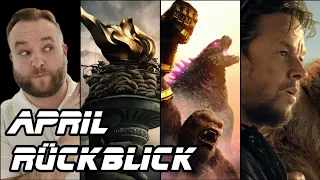 Rückblick April - 10 Kurz-Kritiken - Godzilla X Kong - Abigail - Civil War - Knock Knock Kock - uvm.