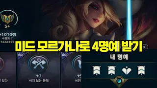 미드 모르가나로 4명예 받기