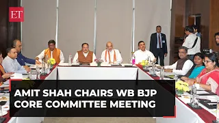 Lok Sabha Elections 2024: HM Amit Shah chairs West Bengal BJP's Core Committee meeting in Kolkata