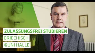 Von Homer und der europäischen Kultur: Griechisch an der Uni Halle