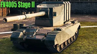 FV4005 Stage II  10.7К dmg за 6 минут, 6 kills, карта Энск.  WoT 1.7.1. 2К VIDEO.