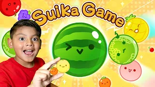 EL JUEGO DE LA SANDIA | NOOB vs PRO vs HACKER en Suika Game | Karim Juega