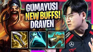 GUMAYUSI TRIES DRAVEN WITH NEW BUFFS! - T1 Gumayusi Plays Draven ADC vs Senna! | Season 2024