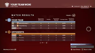 Glaive Strand Titan Carries In Trials