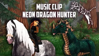 Neon dragon hunter┊Music clip┊2022┊Nomi - Neon Dragon ┊Star Stable Online