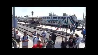 Riding the ATSF #3751 to San Bernardino Railroad Days 4/27/13