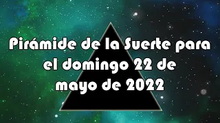 Lotería de Panamá - Pirámide de la Suerte para el domingo 22 de mayo de 2022