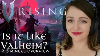 V Rising | Is it like Valheim? | A 5 minute overview