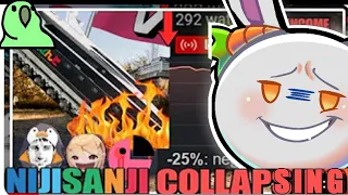 'Nijisanji Can't Stop Collapsing (And It's Hilarious)' by Parrot4chan | Nousagi Reacts