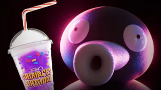 PINGU TRIES THE GRIMACE SHAKE