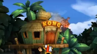Donkey Kong Country Returns - Playthrough [Part 1 - Intro & 1-1: Jungle Hijinxs] [ENG]
