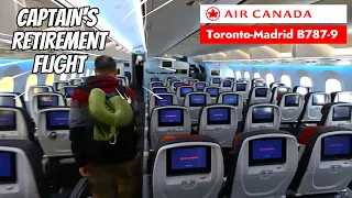 Flight Report | Air Canada | Toronto to Madrid | B787-9 | AC 824 | Economy Class