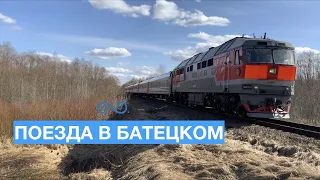 Поезда в Батецком