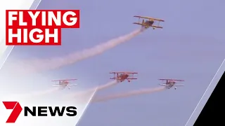 Plane-crazy crowds as Avalon Airshow roars back into life | 7NEWS