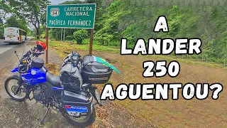 Lander 250 depois de ir até quase o Alaska, como foi? Viagem de moto, solo.