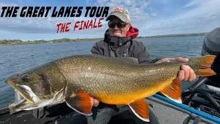 Lake Superior GIANT SPLAKE and Walleyes! |The Great Lakes Tour Season 2- The Finale