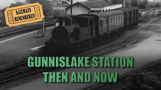 Gunnislake Station, Cornwall, in the days of steam