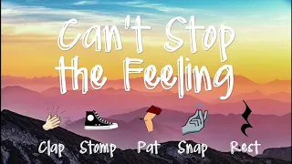 Body Percussion - Can't Stop the Feeling`
