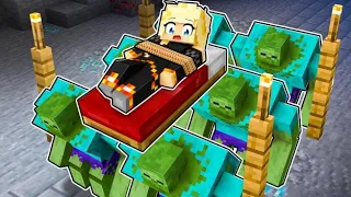 Escaping the Deadliest Zombies in Minecraft