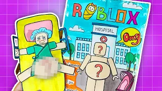 [🐾paper diy🐾]  Roblox Pregnant Hospital Full Set Blind Bag - 로블록스 임신 블라인드백