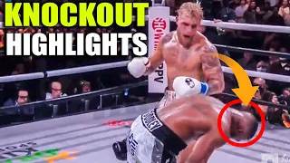 JAKE PAUL vs TYRON WOODLEY 2 : KNOCKOUT HIGHLIGHTS ( LUTA)