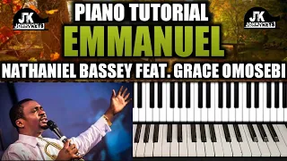 Emmanuel - Piano Tutorial By Nathaniel Bassey Feat. Grace Omosebi