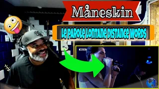 Måneskin - Le parole lontane Distance Words Radio Italia - Producer Reaction