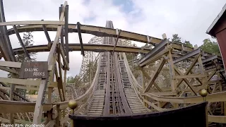 Wildfire Front Row On Ride POV - Kolmården