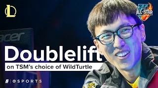 Doublelift on TSM’s choice of WildTurtle