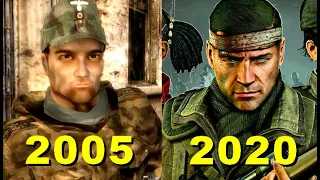 Evolution of Sniper Elite games 2005-2020