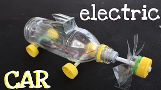 How to make an Electric Jet Car using Plastic Bottle